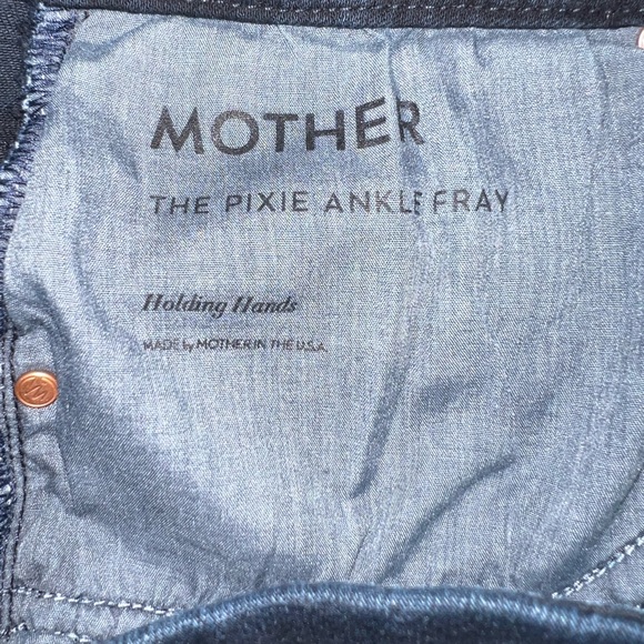 MOTHER The Pixie Ankle Fray Jean - Picture 7 of 10